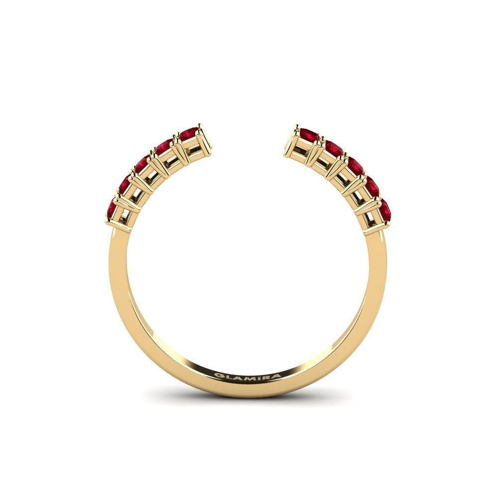 Red Zirconia Ring Socaire