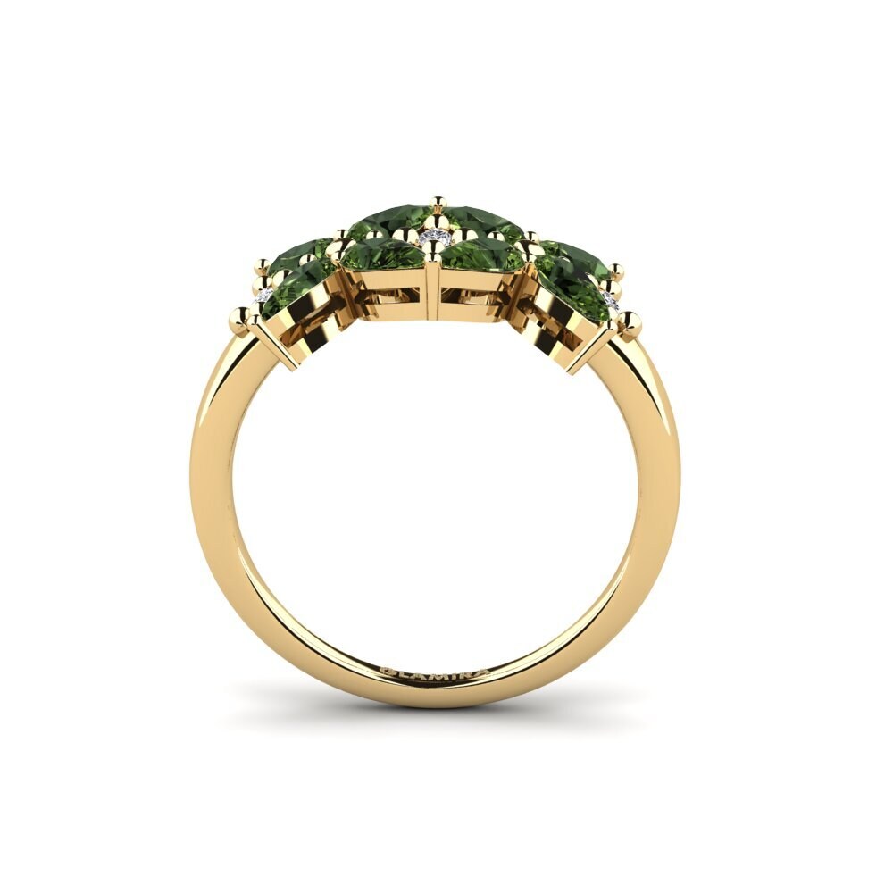Green Sapphire Ring Sorevia