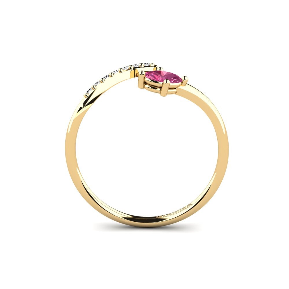 Pink Tourmaline Ring Tirevia