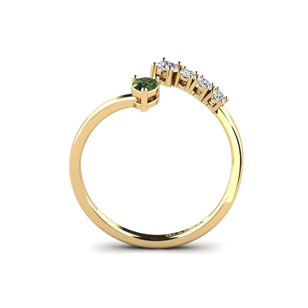 Green Sapphire Ring Tiy