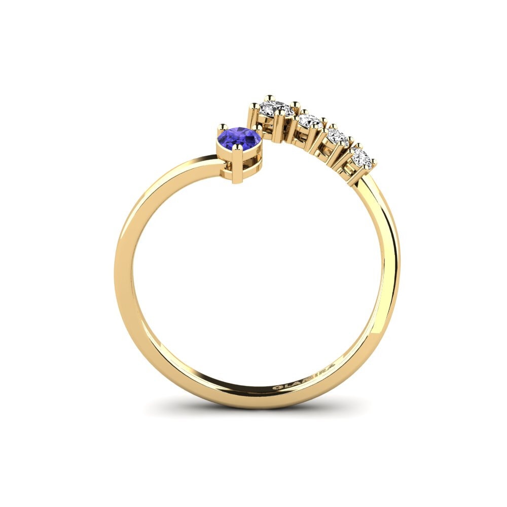 Đá Tanzanite Nhẫn Tiy