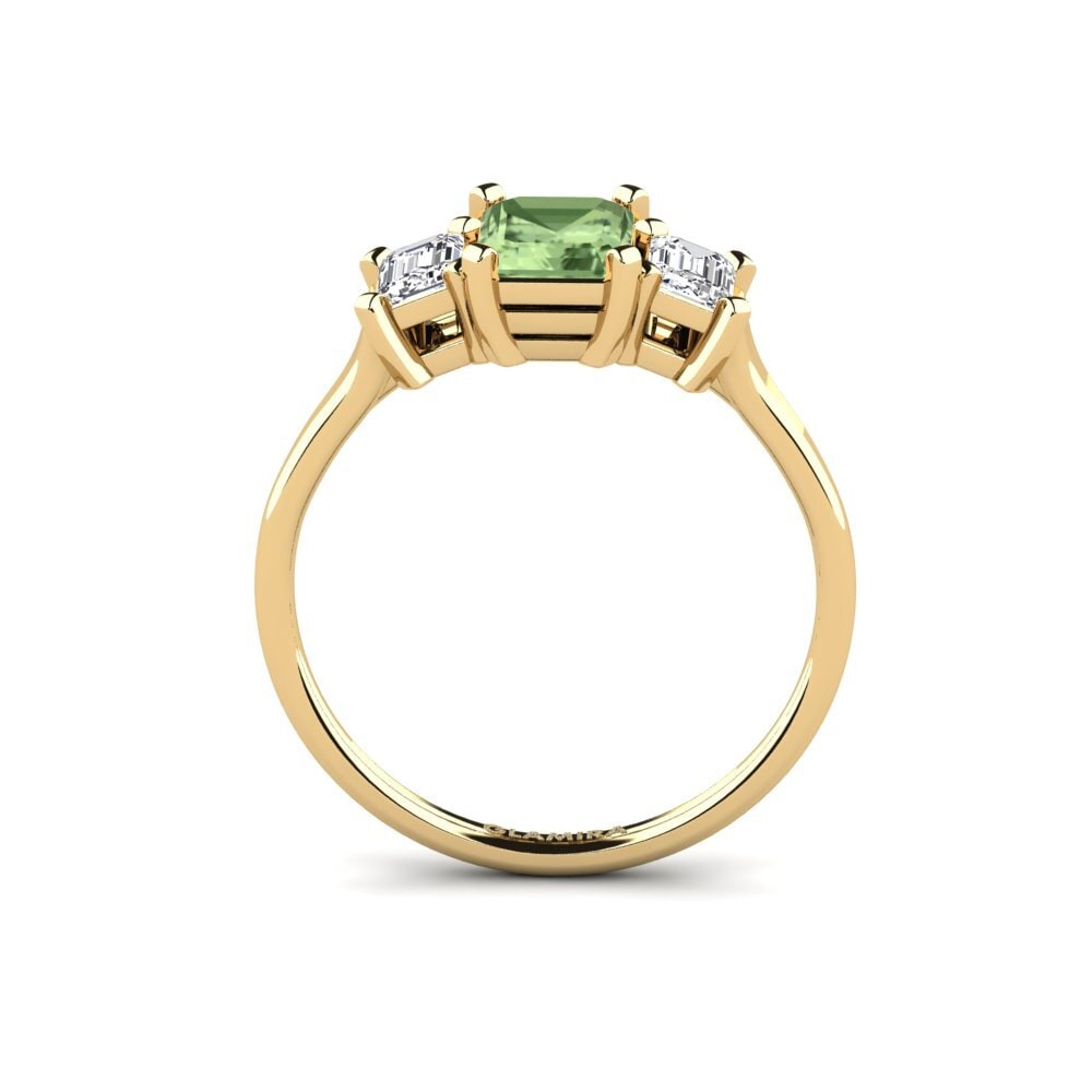 Green Sapphire Ring Velourae
