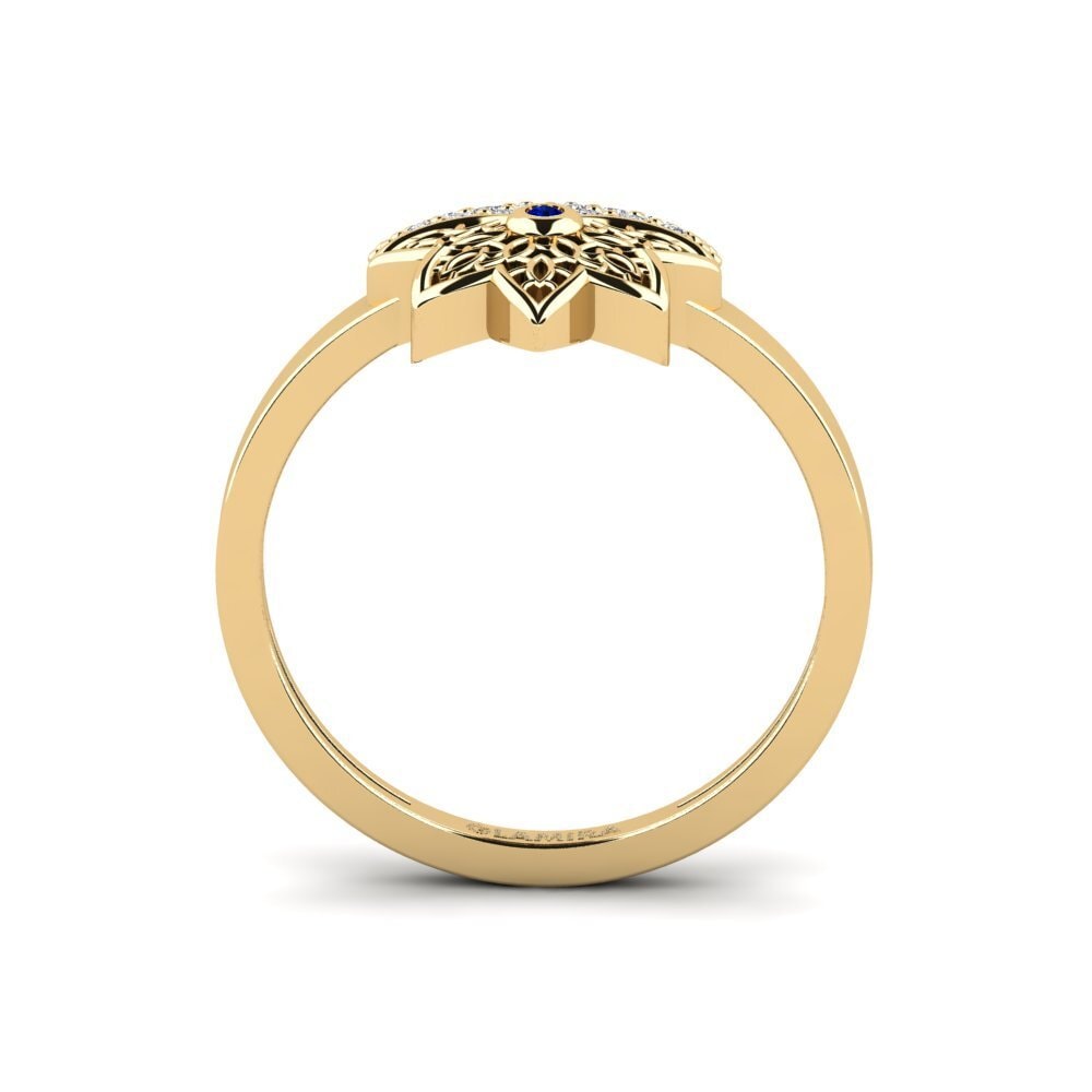 Saphir Ring Kommendors