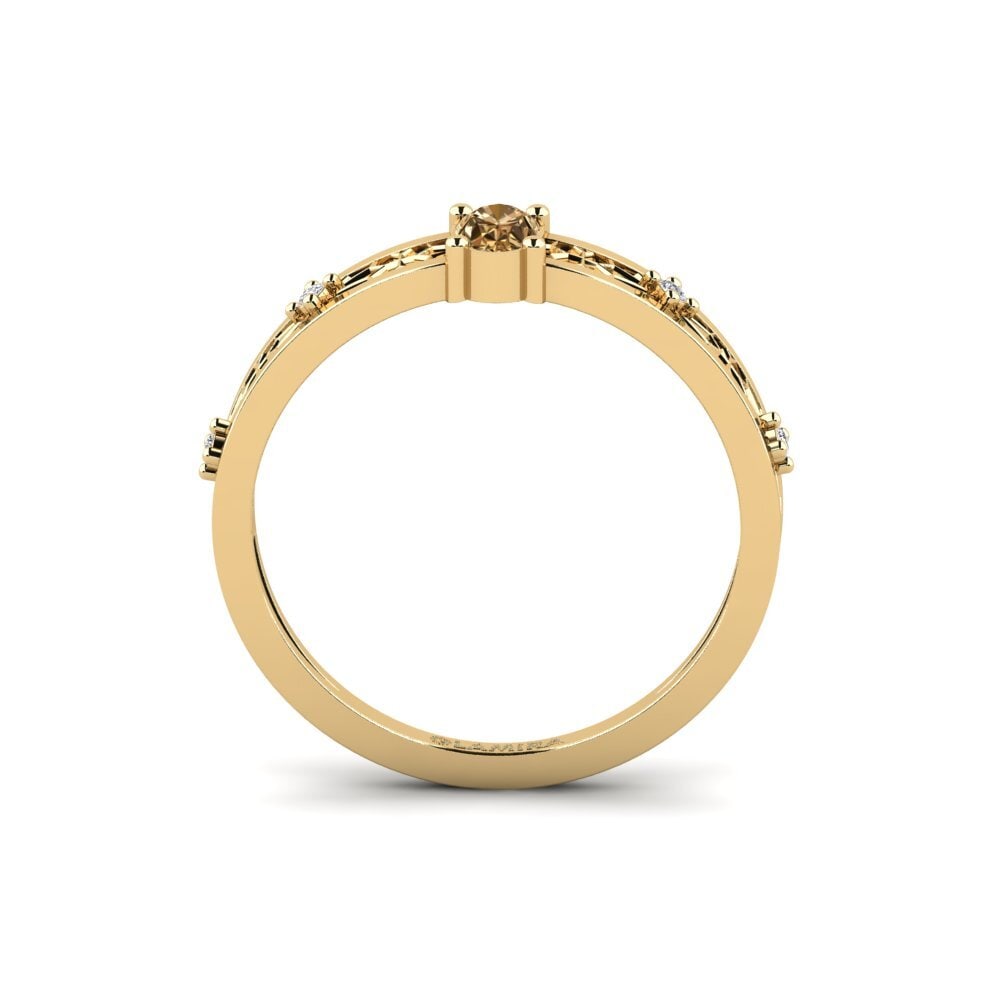 Brown Diamond Ring Kumotori