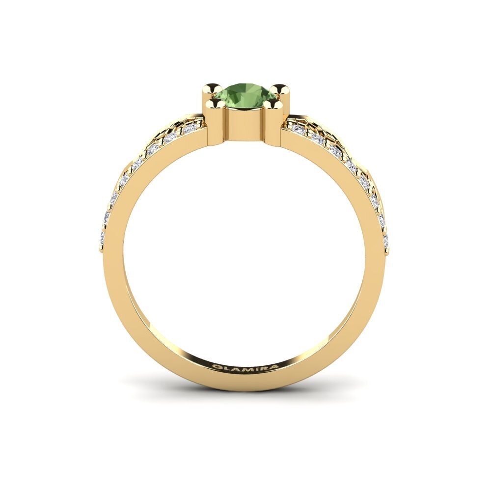 Green Sapphire Ring Ritsurin
