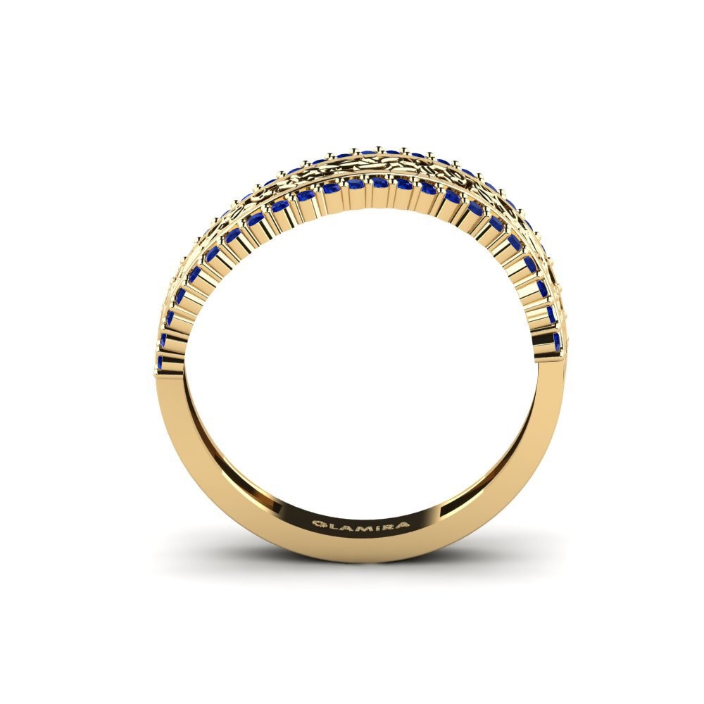 Saphir Ring Slottsbacken