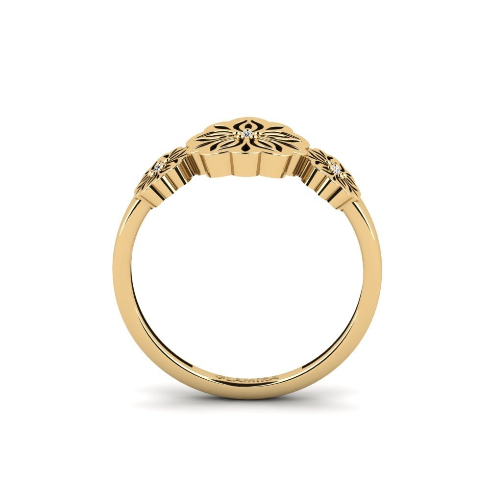 Moissanite Anel Bukad