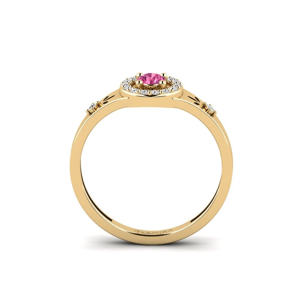 Pink Tourmaline Ring Cwako