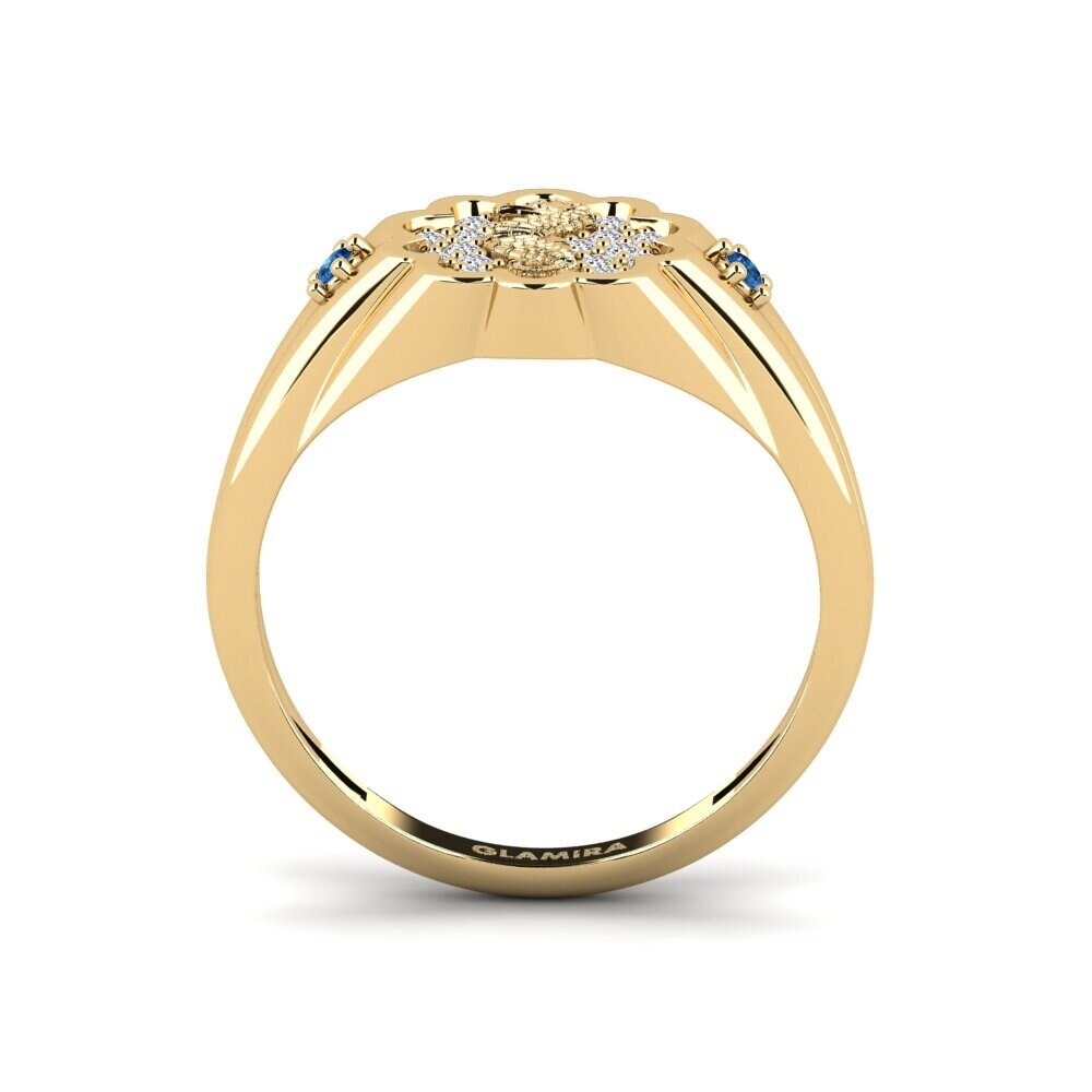 Dark Blue Zirconia Ring Surridenti