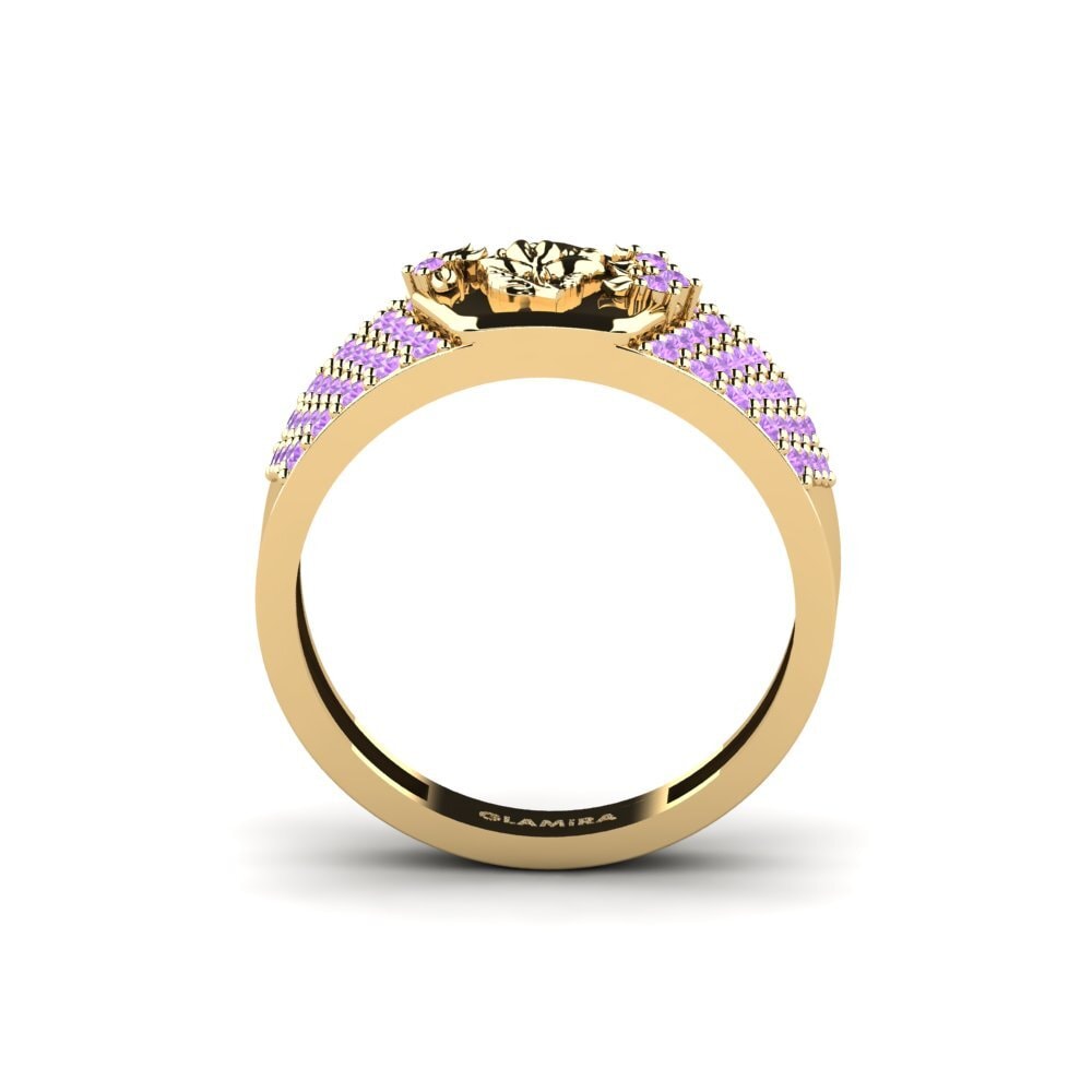Amatista Anillo Trabalho