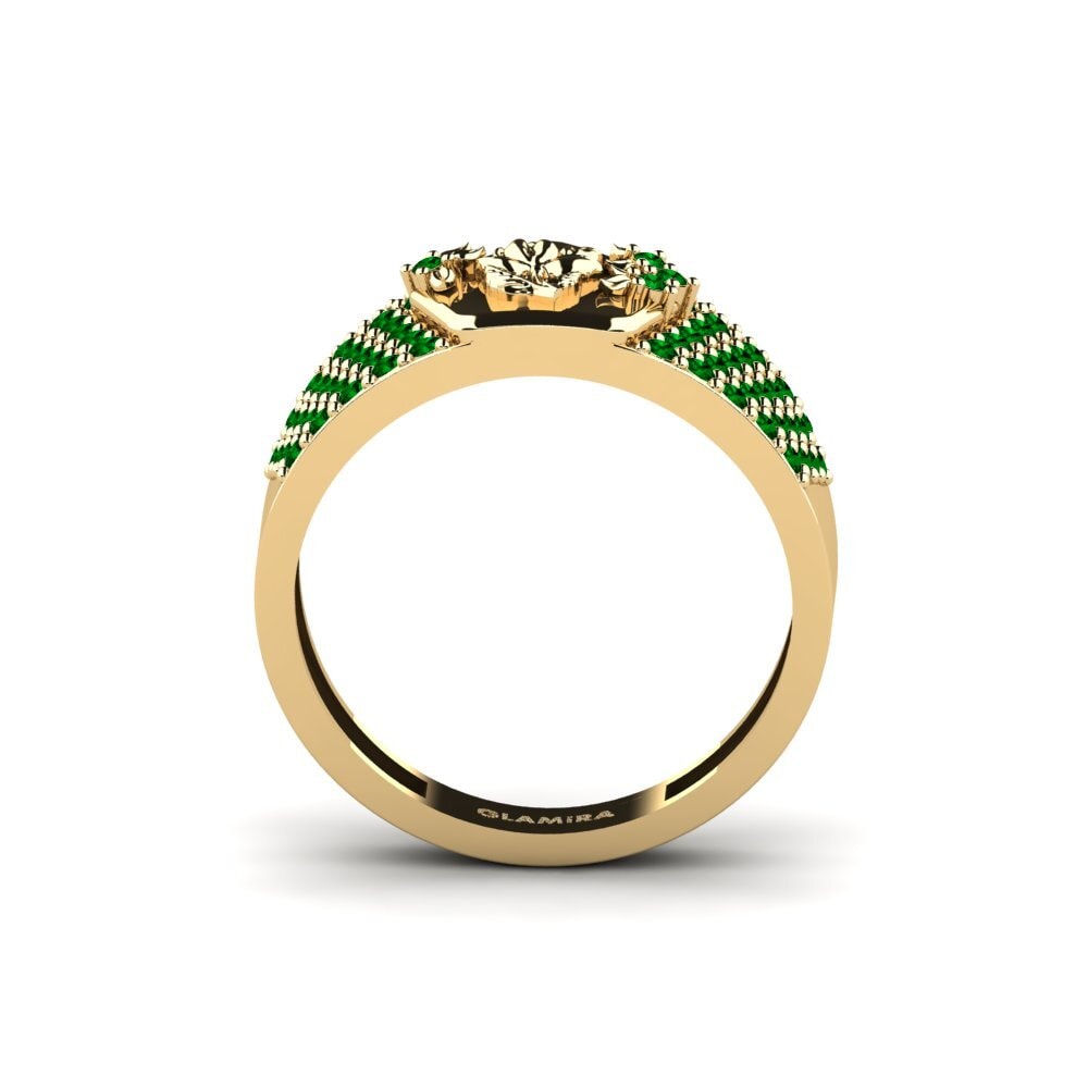 Green Zirconia Ring Trabalho