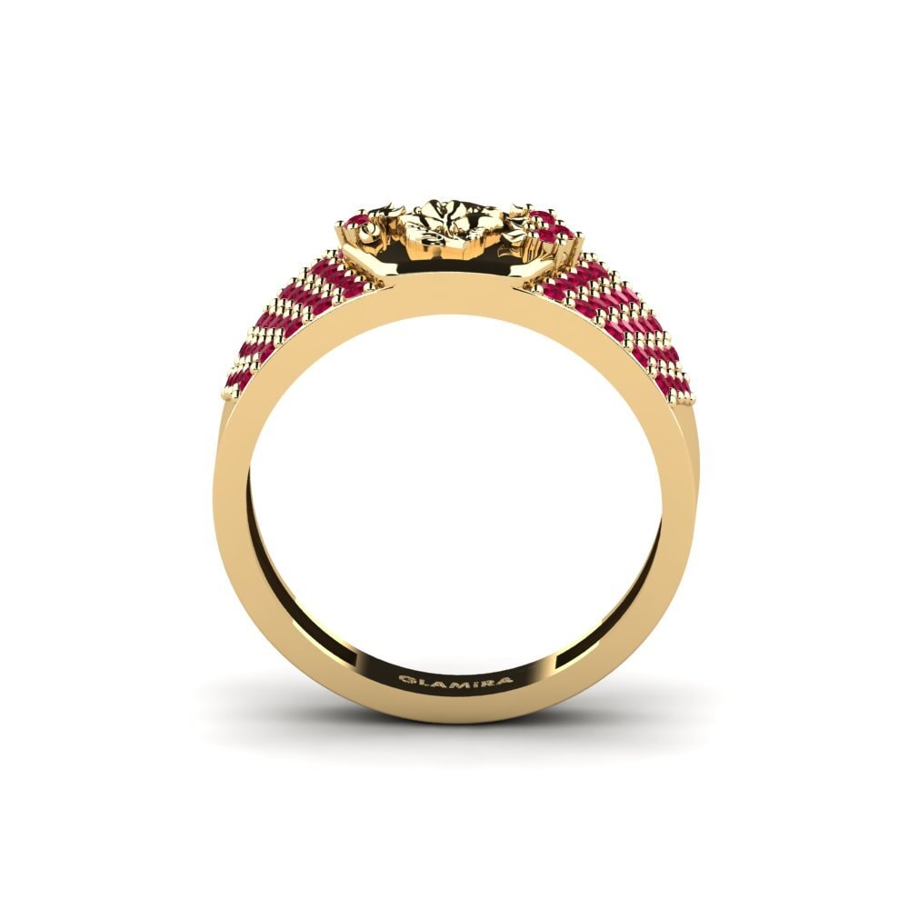 Rubí Anillo Trabalho