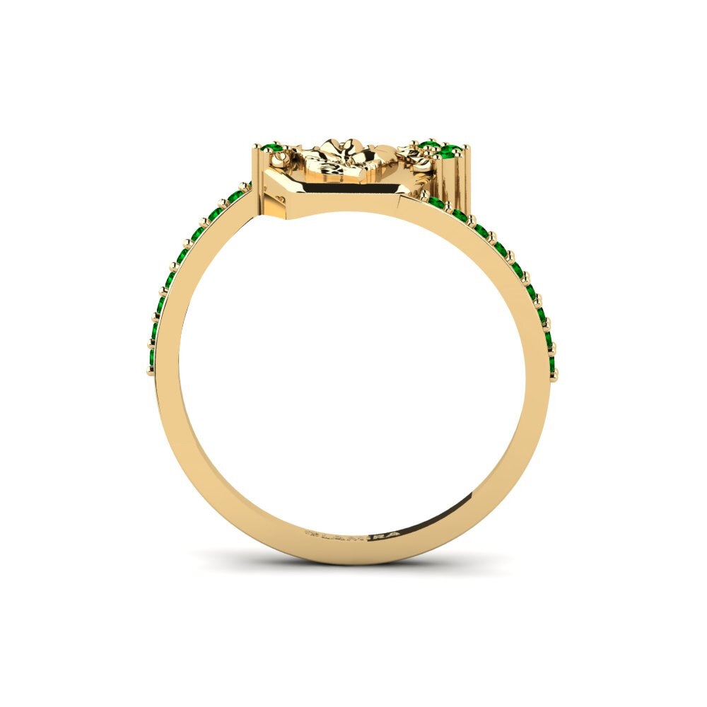Green Zirconia Ring Varslighet