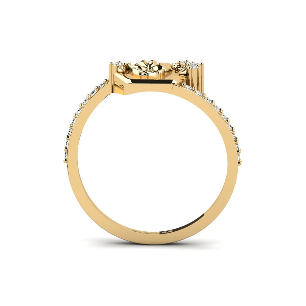 Moissanite Anel Varslighet