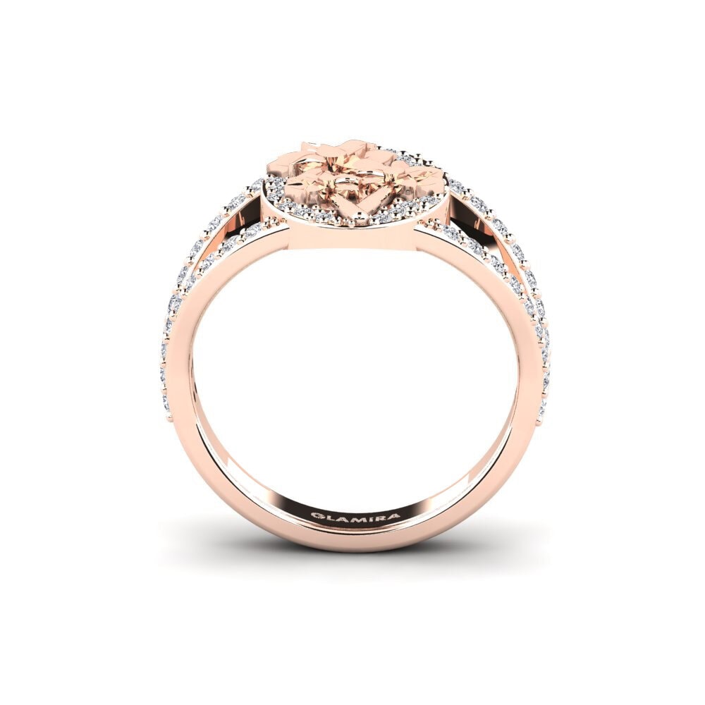 9ct Rose Gold Ring Alpia