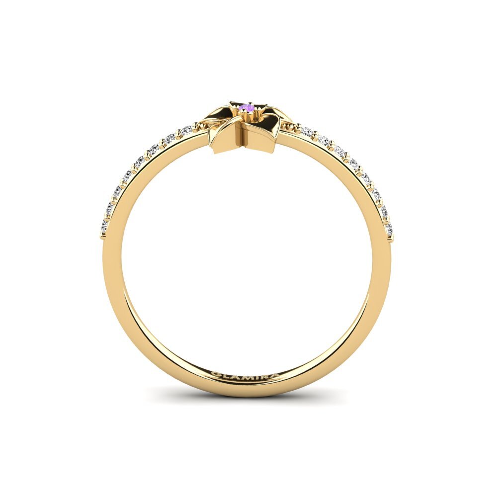 Amatista Anillo Bloomony