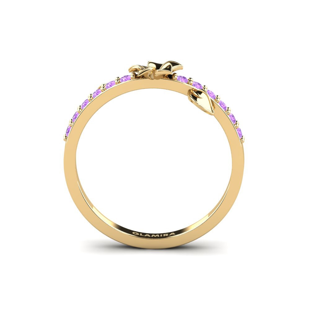 Amatista Anillo Bloomse