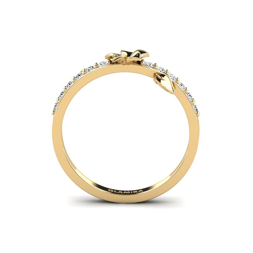 Moissanite Anel Bloomse