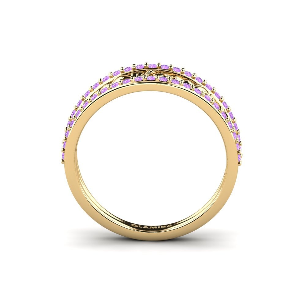 Amatista Anillo Bowery