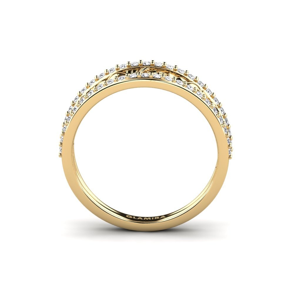 Zafiro blanco Anillo Bowery