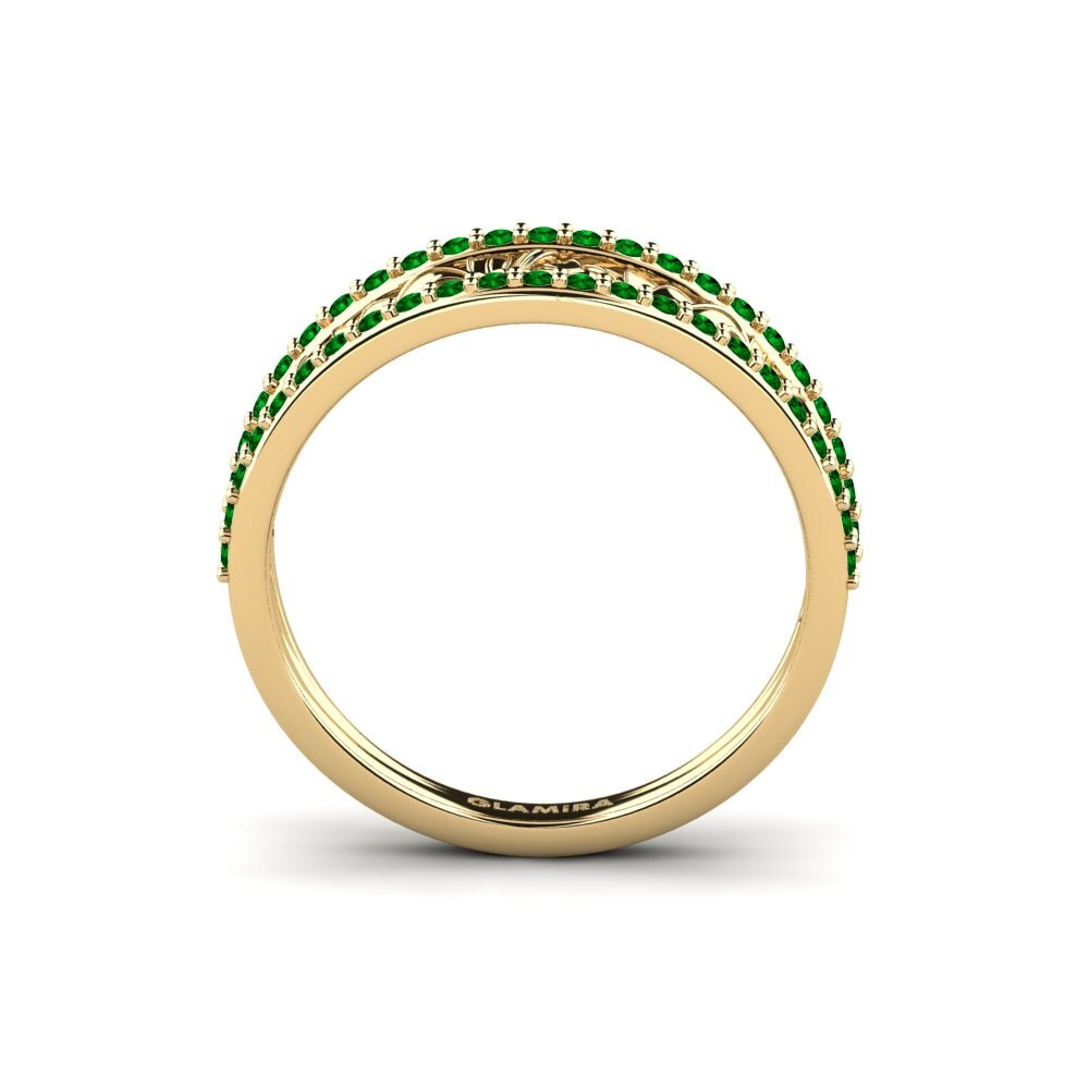 Green Zirconia Ring Bowery