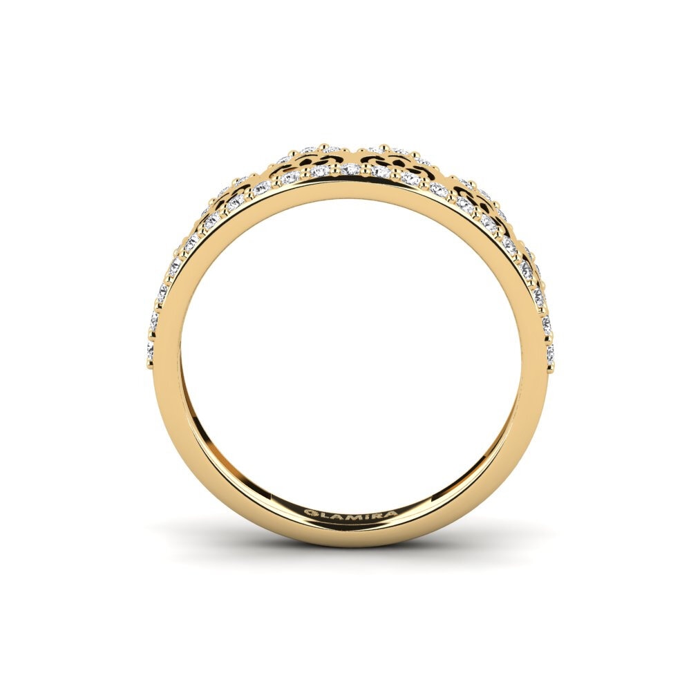 Zafiro blanco Anillo Culuri