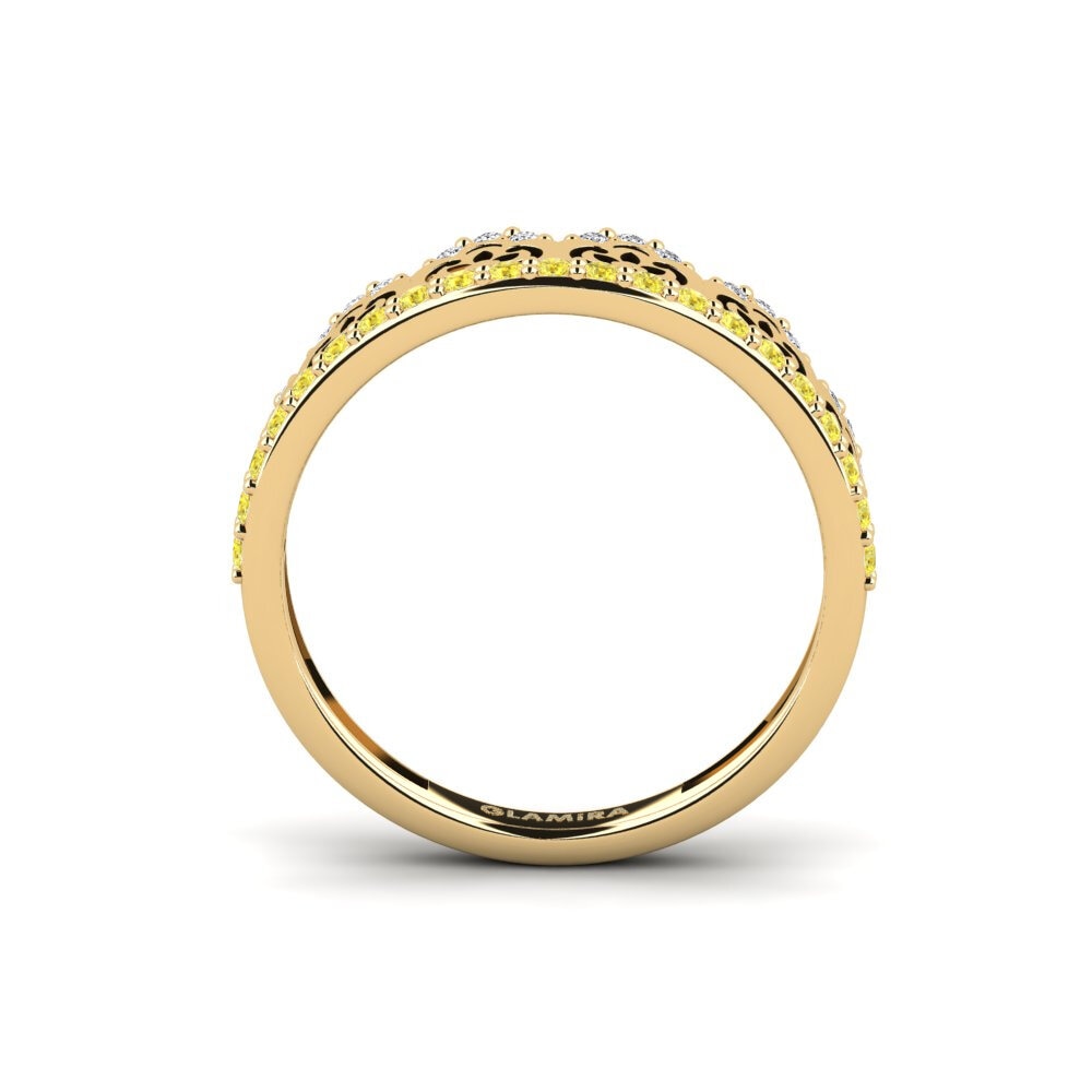 Zafiro amarillo Anillo Culuri