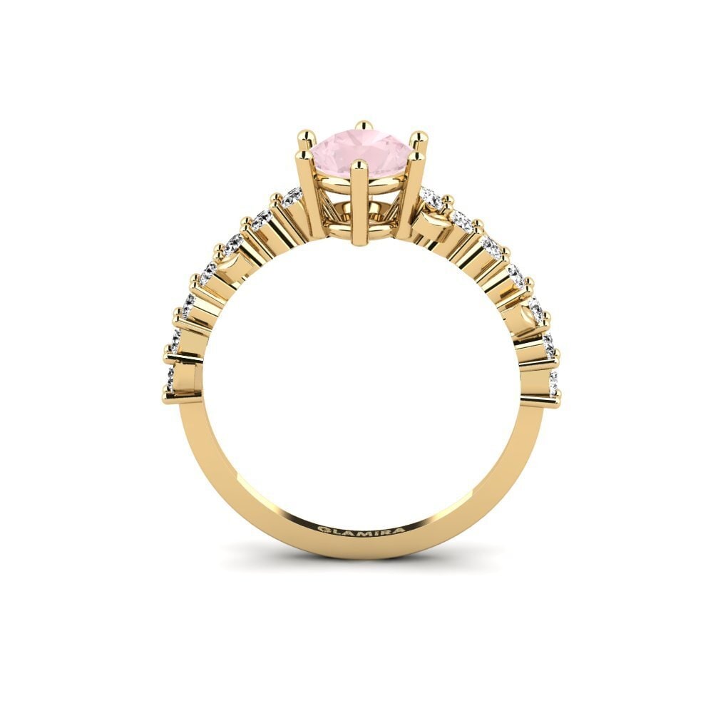 Rose Quartz Ring Efimero