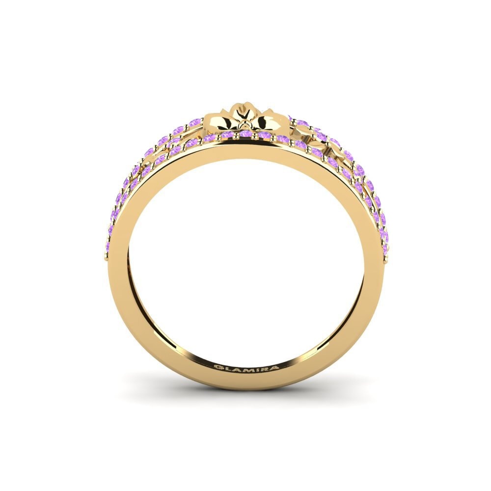Amatista Anillo Embossia
