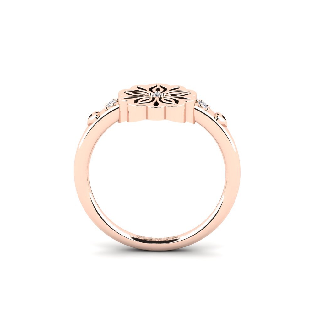 14ct Rose Gold Diamond Ring Itumetse