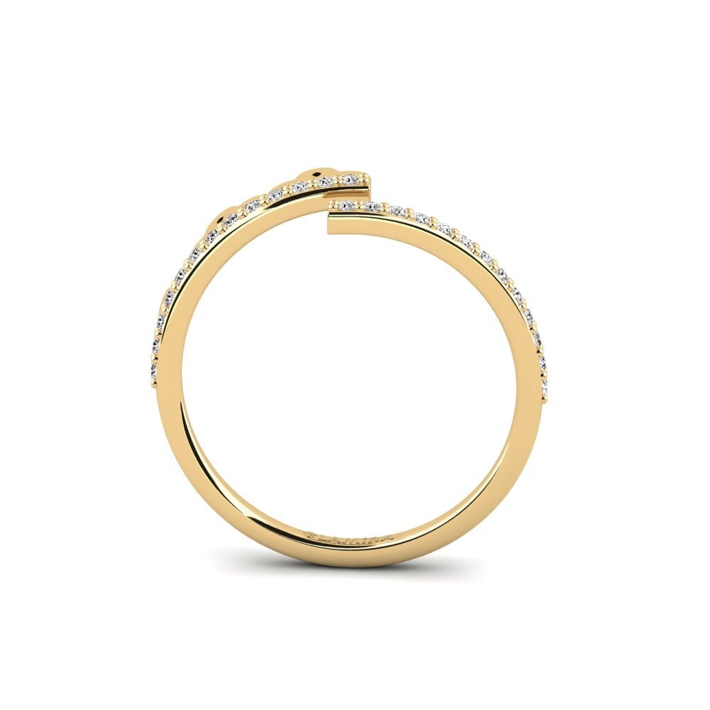 Moissanite Anel Kwenama