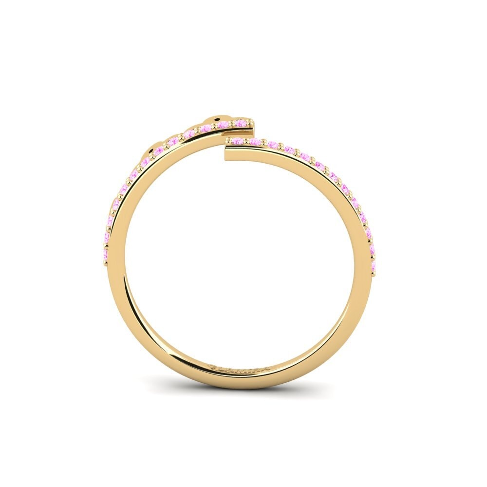 Zafiro Rosado Anillo Kwenama