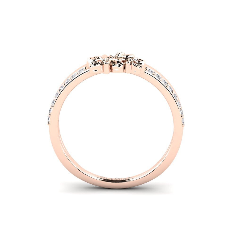 9ct Rose Gold Ring Mulberry