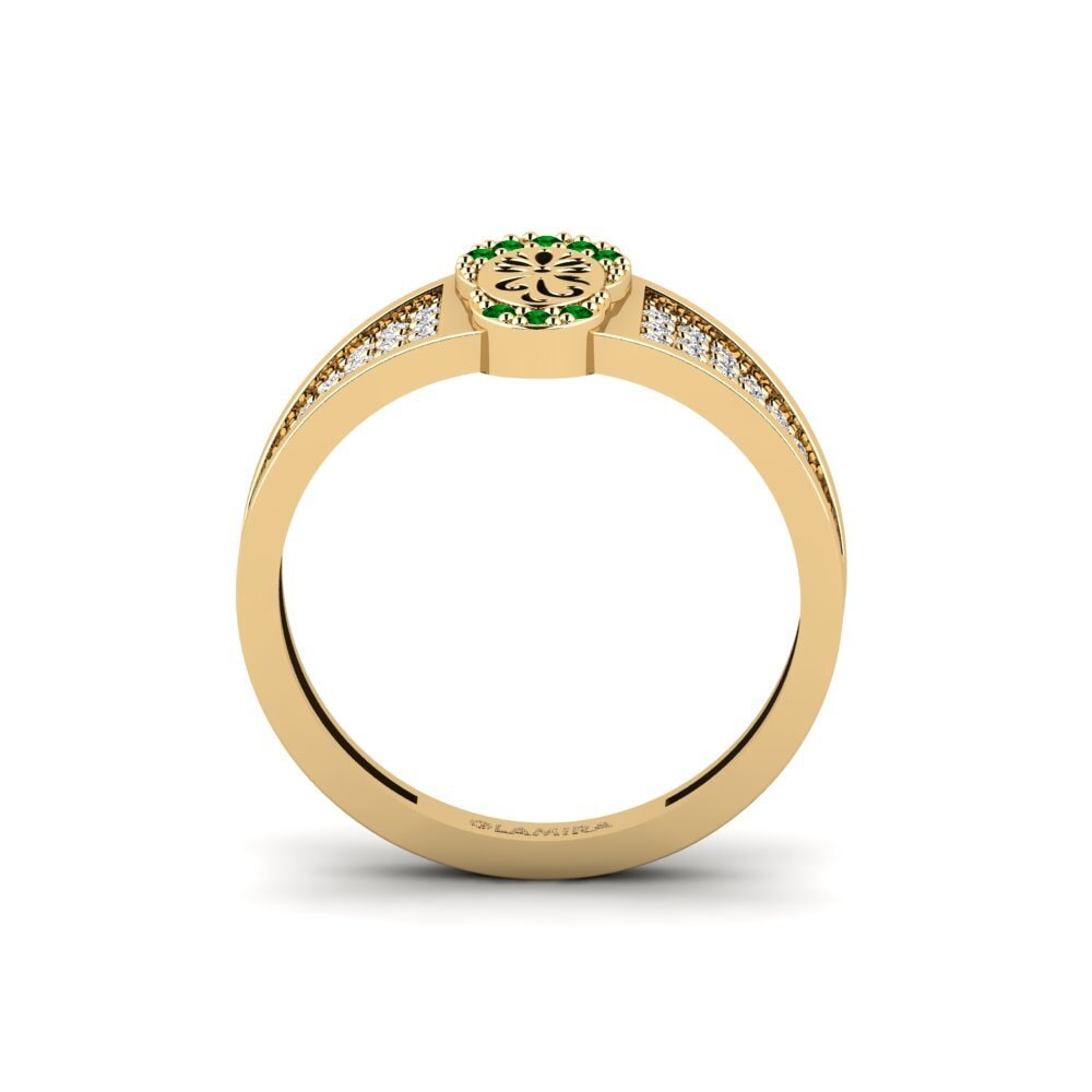 Zircônia Verde Anel Mushovo