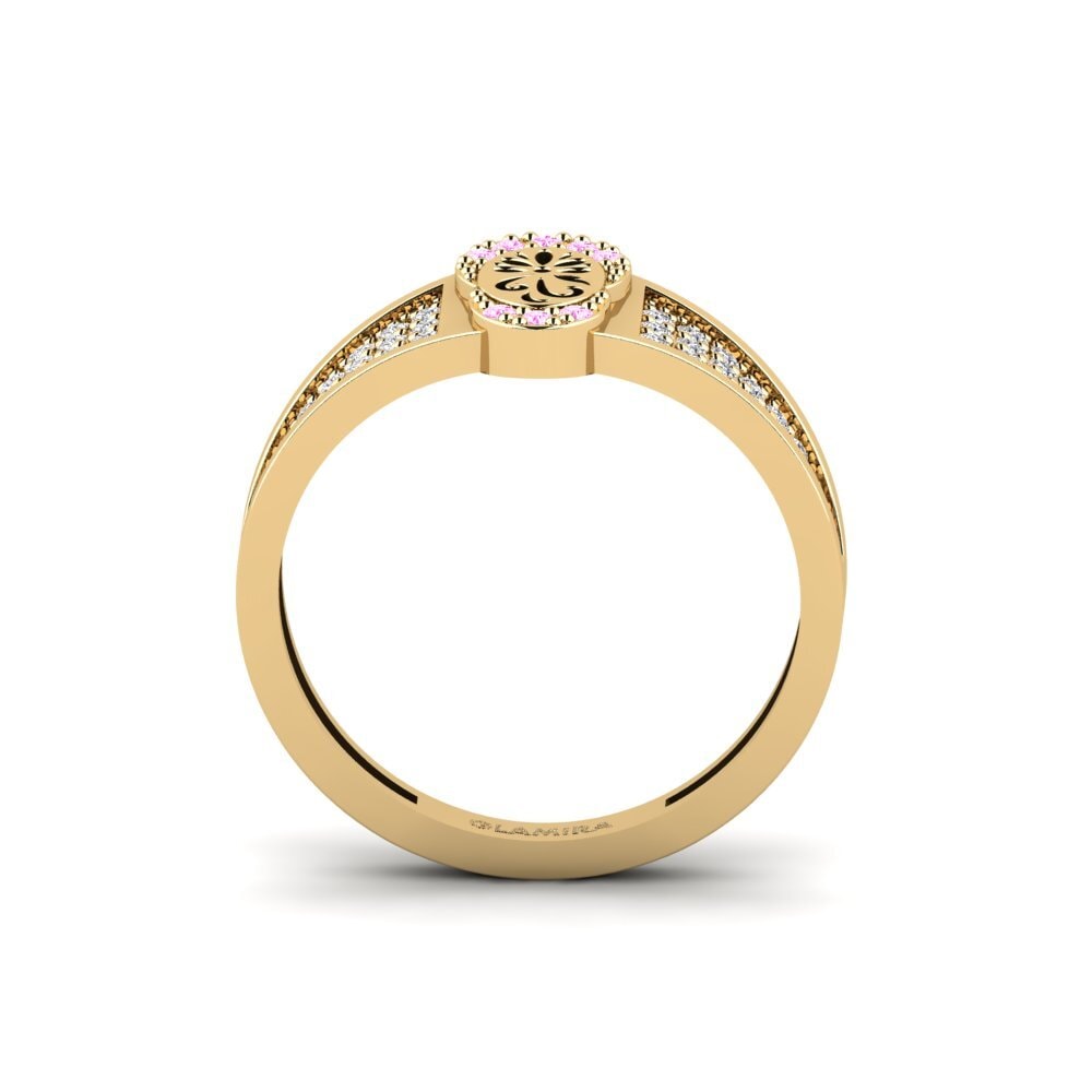 Zafiro Rosado Anillo Mushovo