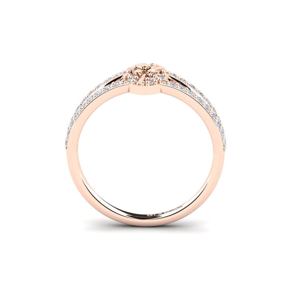 9ct Rose Gold Ring Orchard