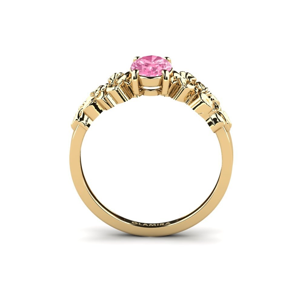 Zafiro Rosado Anillo Renelle