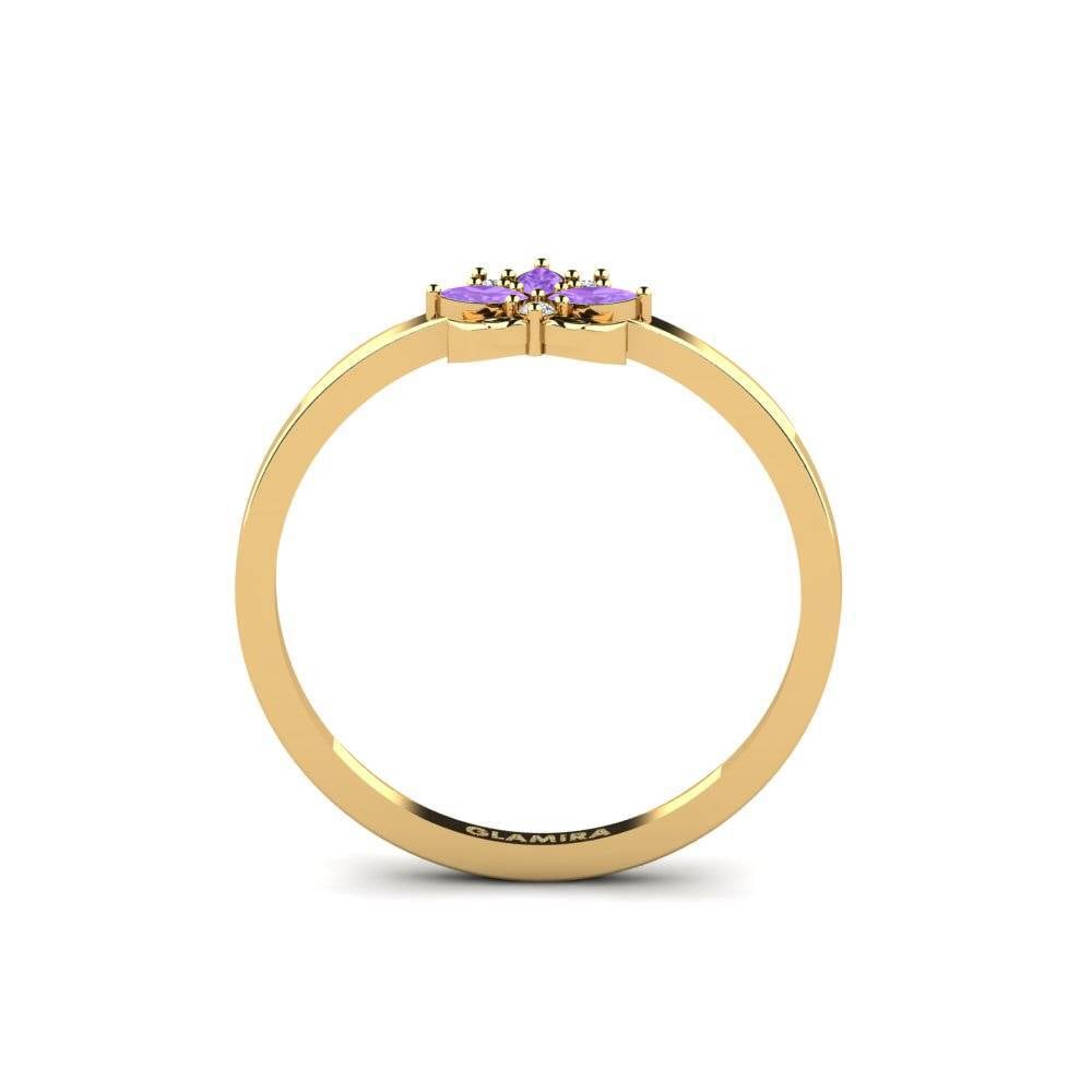 Amatista Anillo Samklang