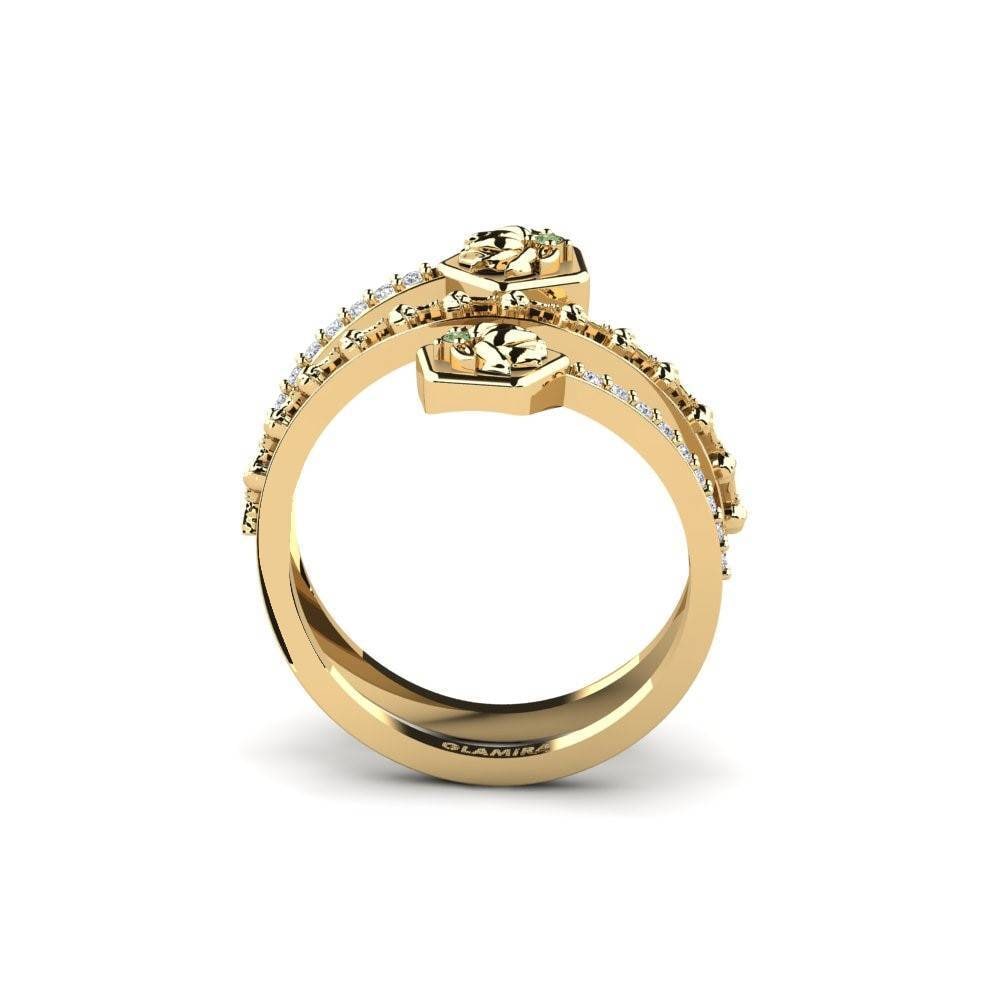 Diamante Verde Anel Samspelet