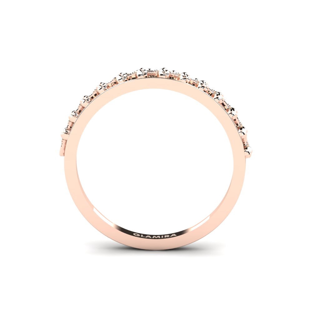 14ct Rose Gold Diamond Ring Sinnesro