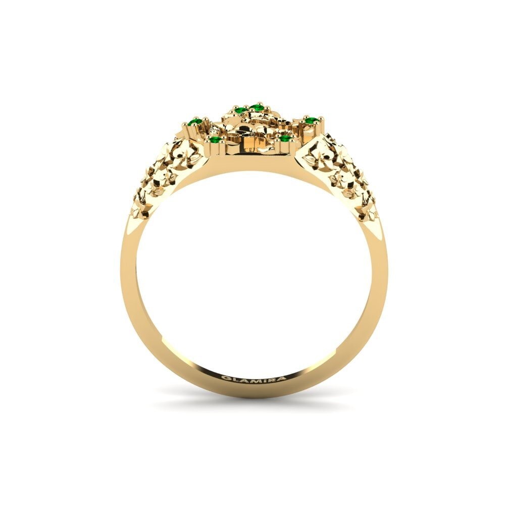 Green Zirconia Ring Skonsam
