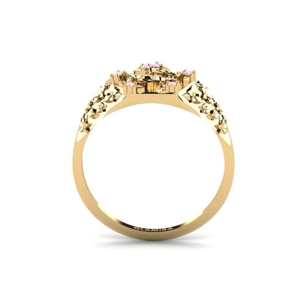 Zafiro Rosado Anillo Skonsam