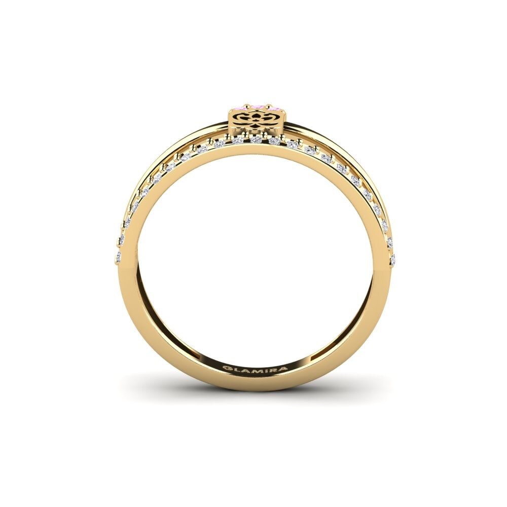 Zafiro Rosado Anillo Thabilego