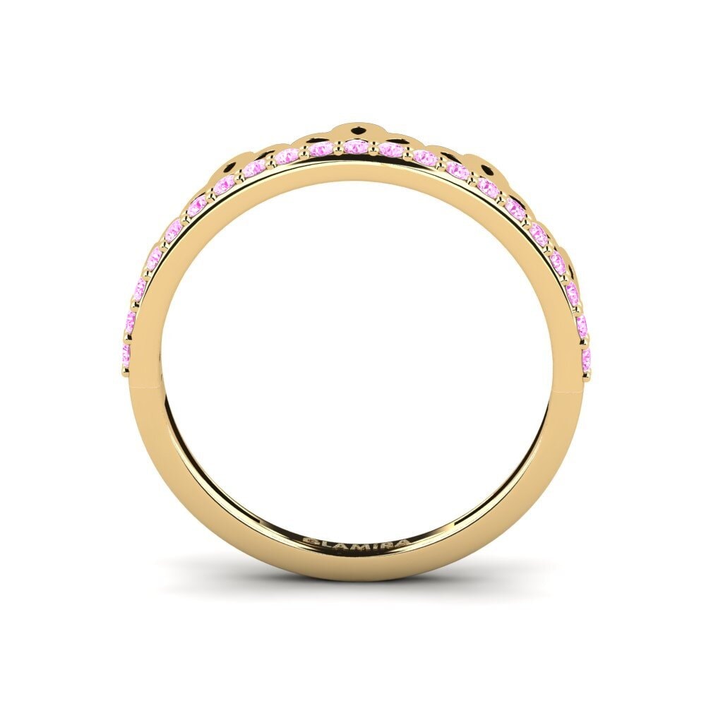 Zafiro Rosado Anillo Thiwe