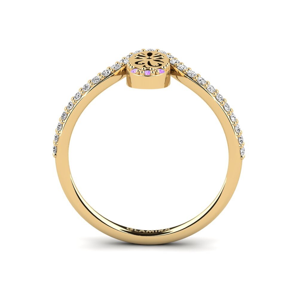 Amatista Anillo Ugyohewe
