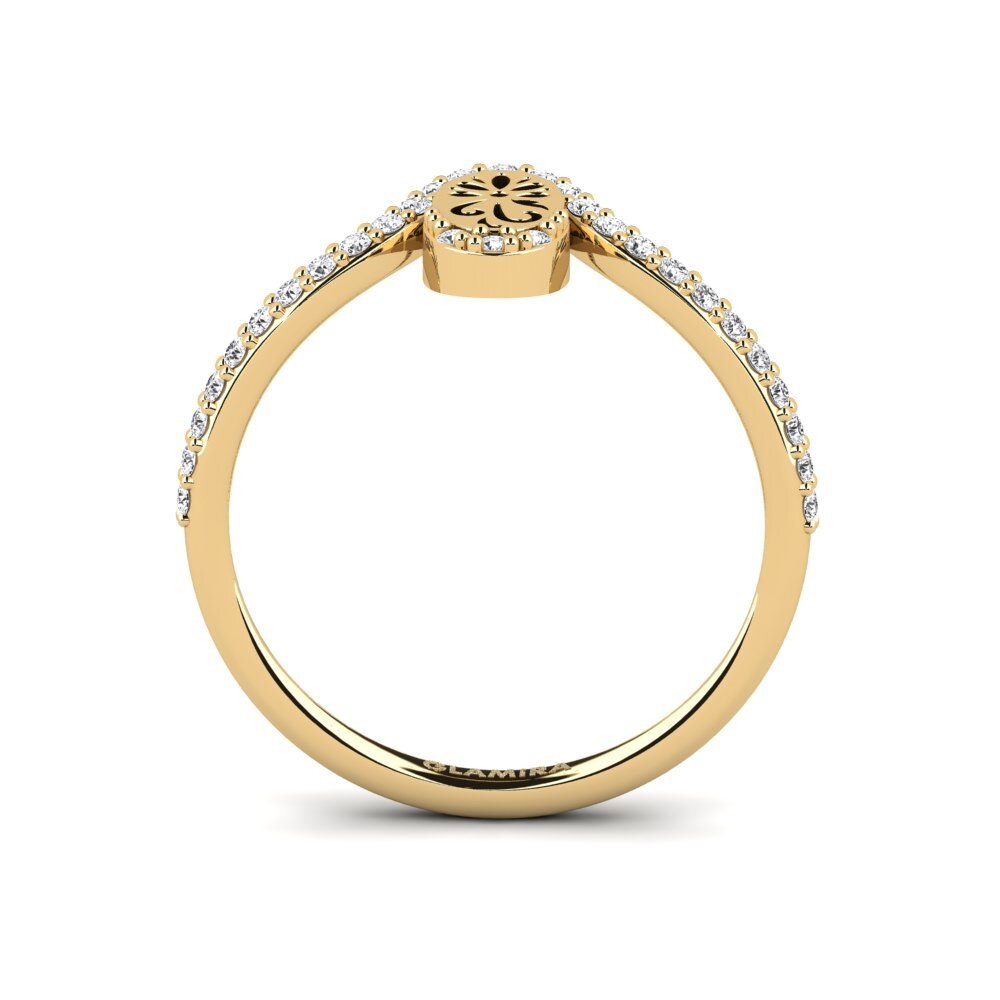 Zafiro blanco Anillo Ugyohewe