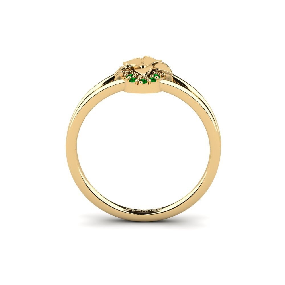 Green Zirconia Ring Delancey