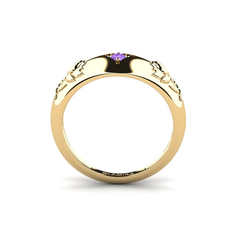 Amatista Anillo Djupverkan
