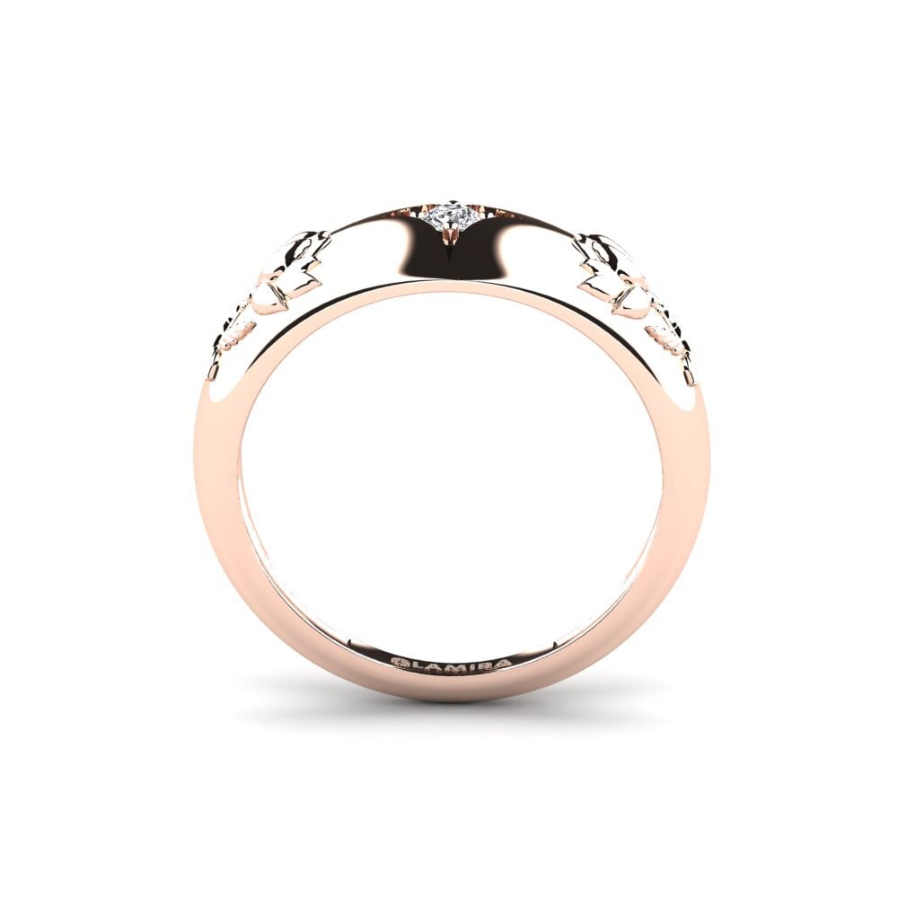 9ct Rose Gold Ring Djupverkan
