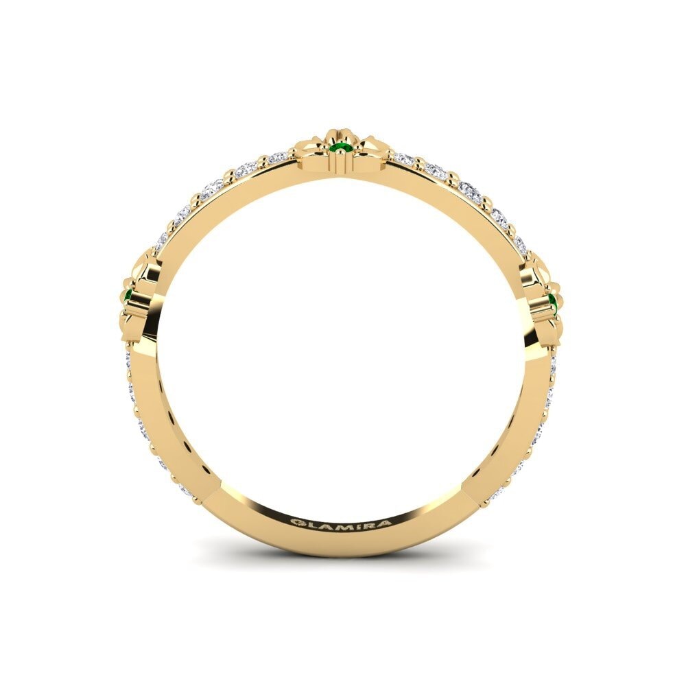 Green Zirconia Ring Ljusning